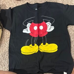 Disney Black and Red Mickey Mouse Tee